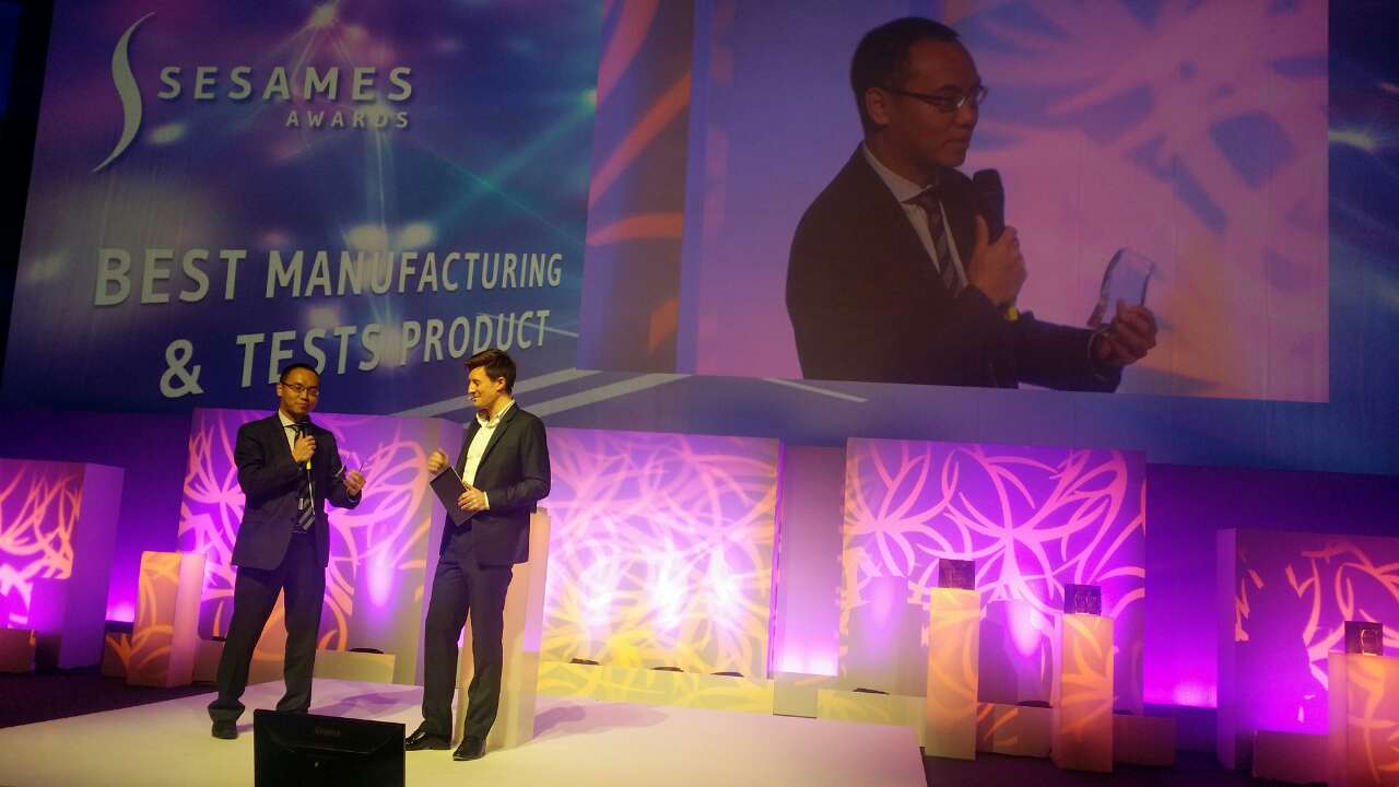 91看片免费下载产品荣膺2015法国SESAMES AWARDS大奖